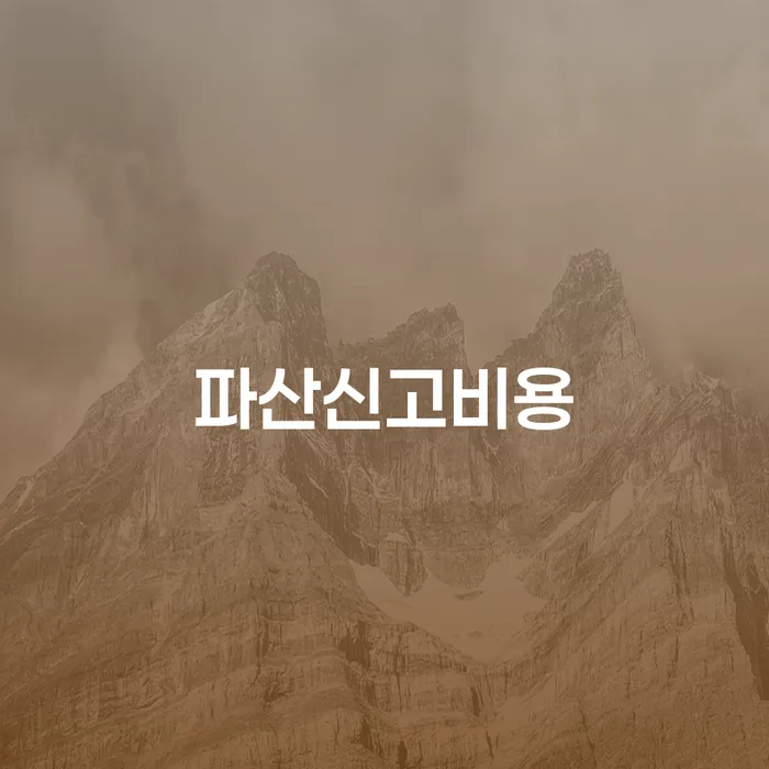 개인회생신용회복 채무조정제도을 이용하여 법무사추천