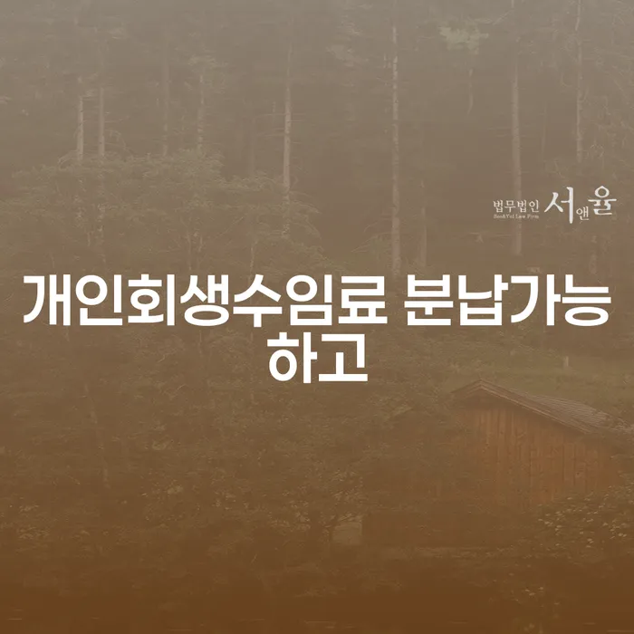무료개인회생상담 대출 받은 돈채무조정 잘 하는 곳
