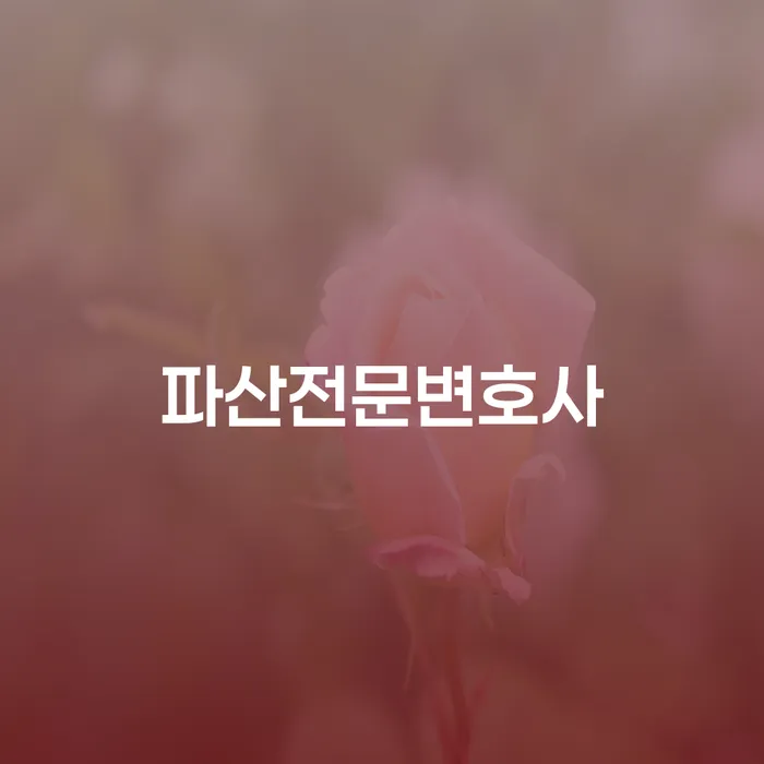 안성시 기업회생변호사 워크아웃 탕감을진행