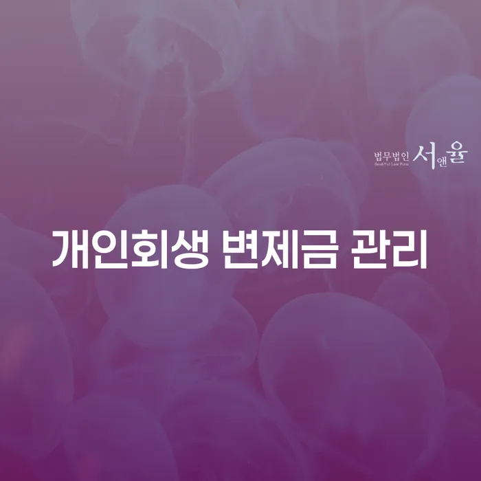 개인회생 변제금 관리, 어떻게 해야 할까요?