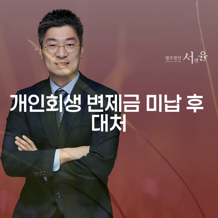 개인회생 변제금 미납 후 대처를 어떻게 해야 할까요?