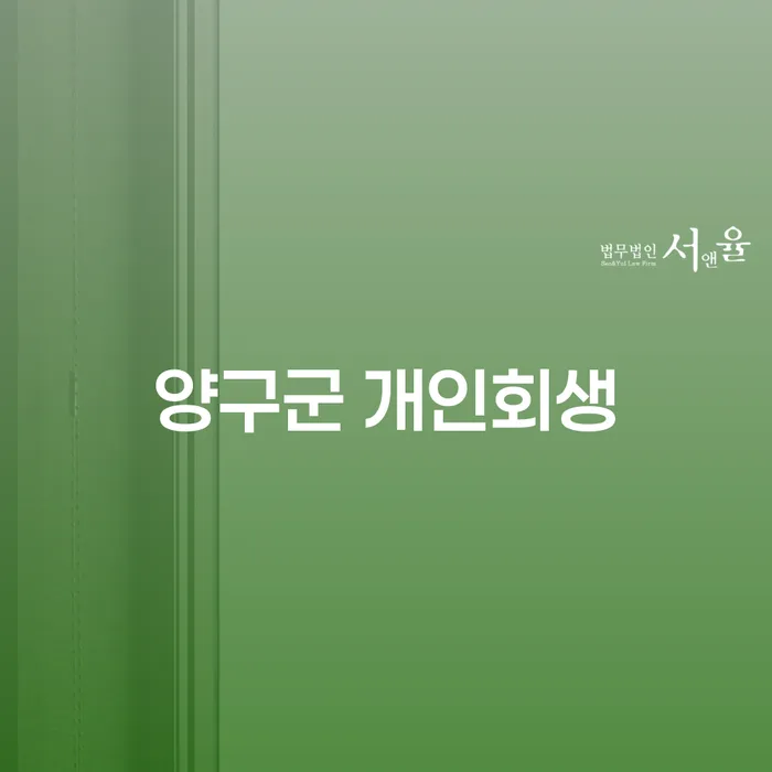 양구군에서 개인회생을 고려하십니까? 사기죄로 형사고발 가능성은?